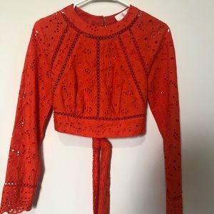 SOLD - Long sleeve cropped